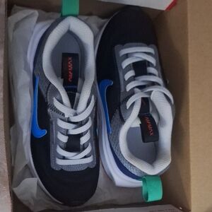 Nike Air Max Kids' Shoes - Black and Blue